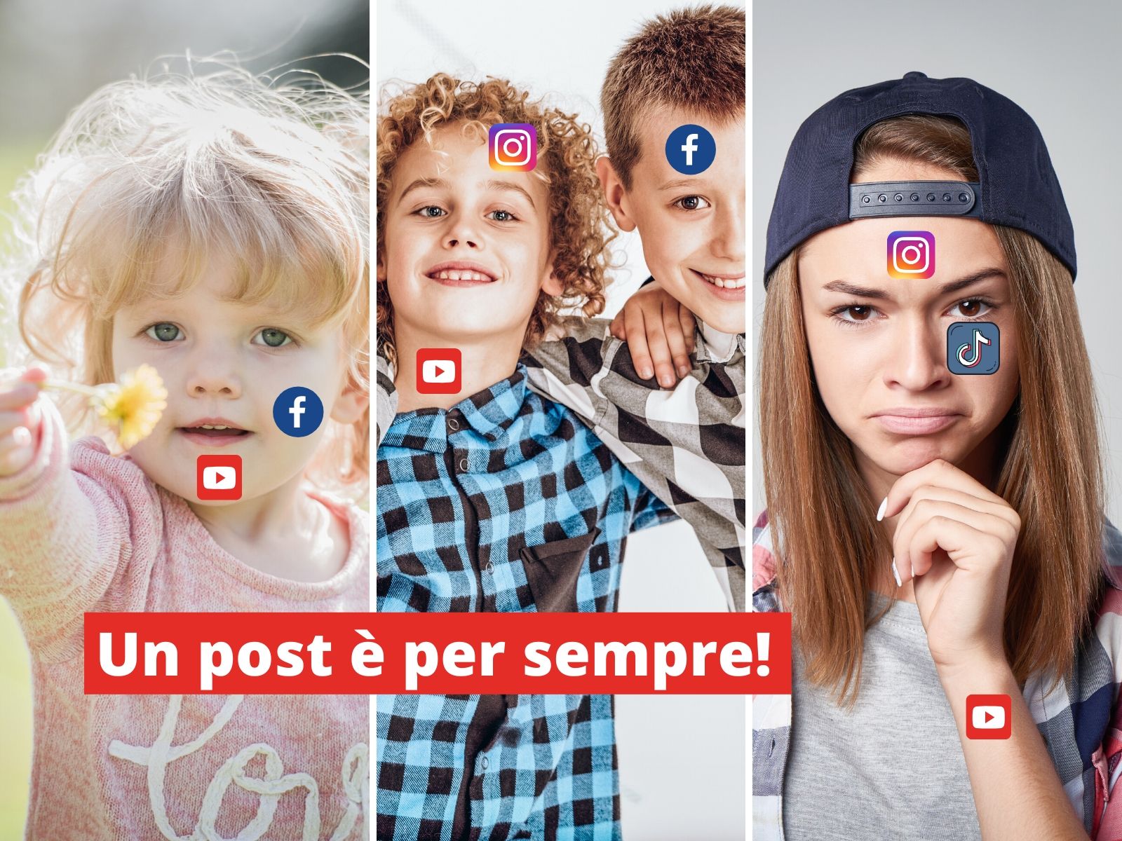 pubblicare le foto dei tuoi figli online sharenting