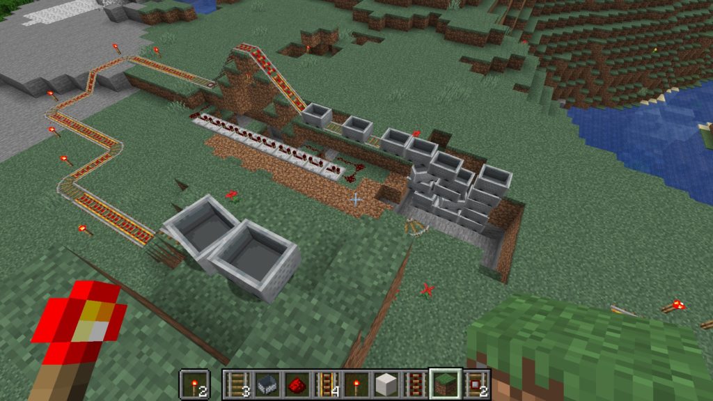 test treni Minecraft